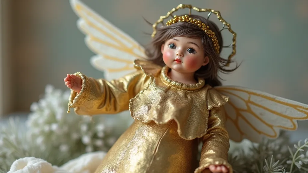 Vintage Angel ornament