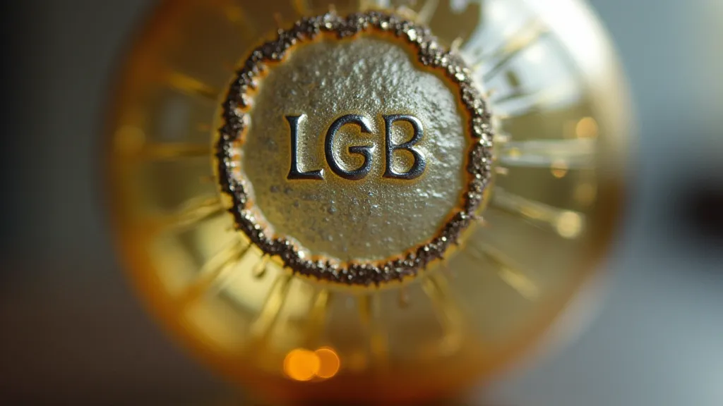 Vintage ornament with LGB mark
