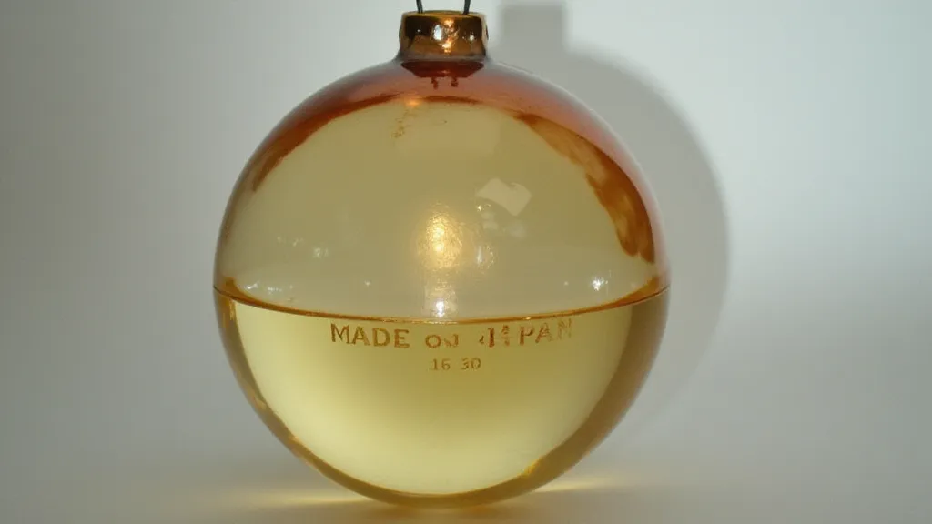 Ornament marked Made in Japan