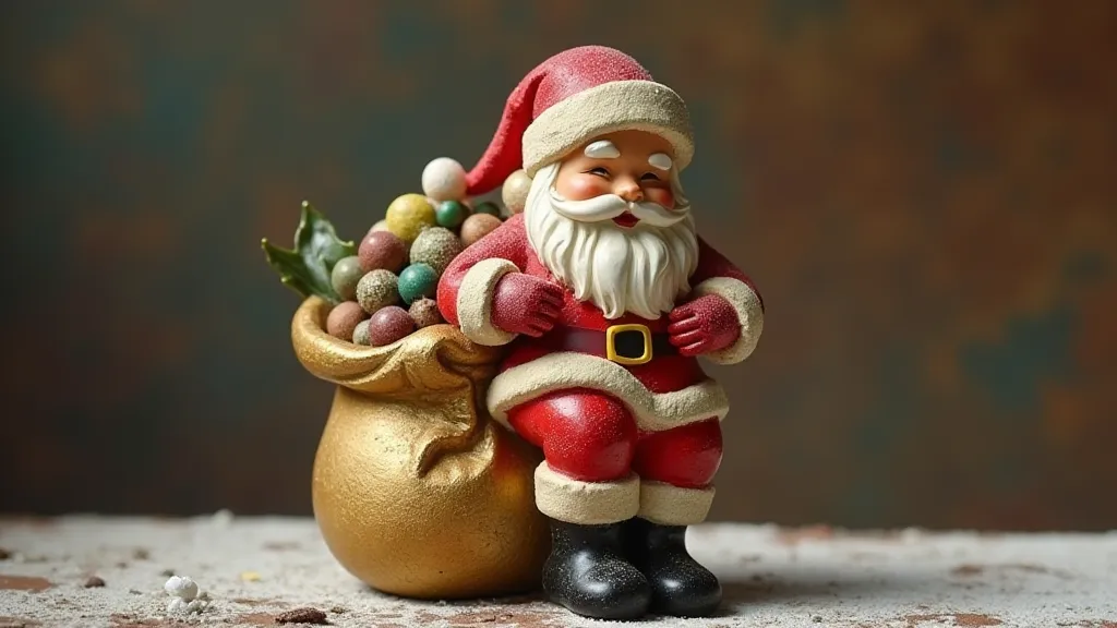 Vintage Santa Claus ornament