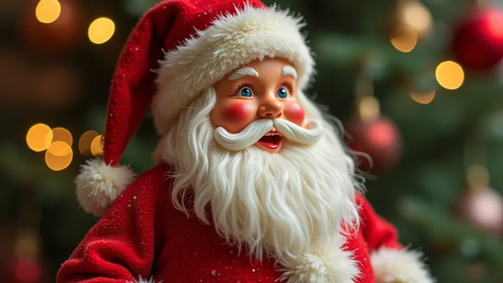 Vintage Santa Claus ornament