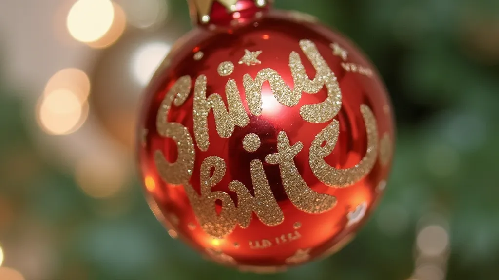 Vintage Shiny Brite ornament marking