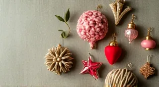 Beyond Glass: Exploring Unusual Materials in Vintage Christmas Ornaments